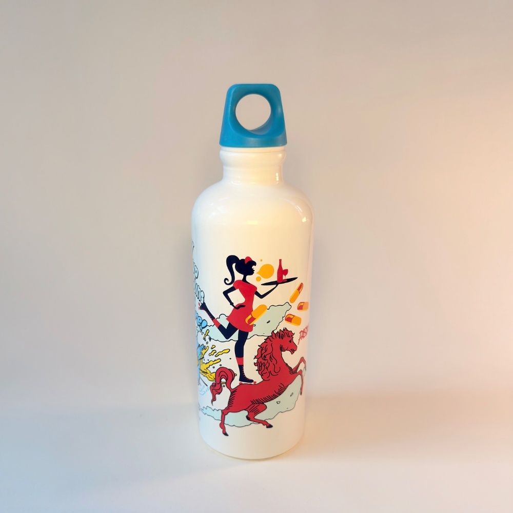 Pasta Oner Sigg+ (20FL OZ) Pop Art Water Bottle (0.6LT) Warhol Basquiat